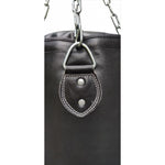 MASTERS FIGHT EQUIPMENT Leather punching bag 150/35 cm full WWS-STAR red piros edzőfelszerelés 0443-STAR02