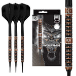 Harrows TOLFRAM TRINITY 97% steeltip darts papucs