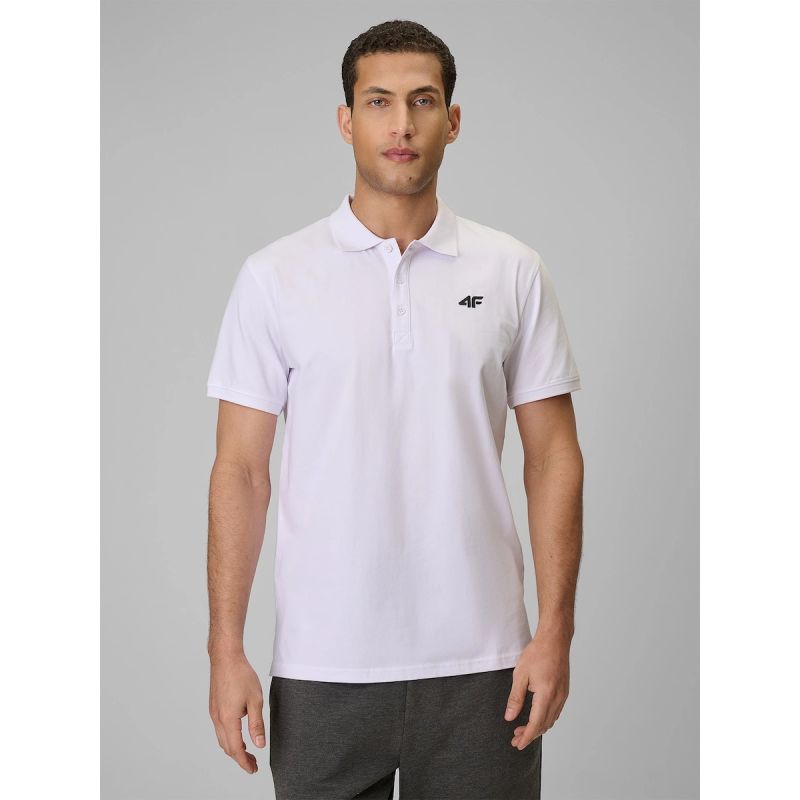 4F Men's regular póló férfi galléros póló 4FRMM00TPTSM0939-10S