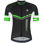 Rogelli Gara Mostro II Jersey Black-Green 4XL zöld kerékpáros ruha SI8720567099140