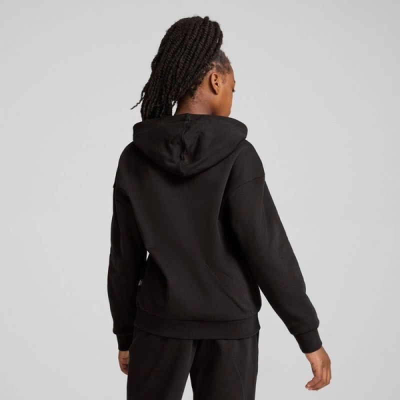 Puma ESS+ Script kangaroo sweatshirt for girls