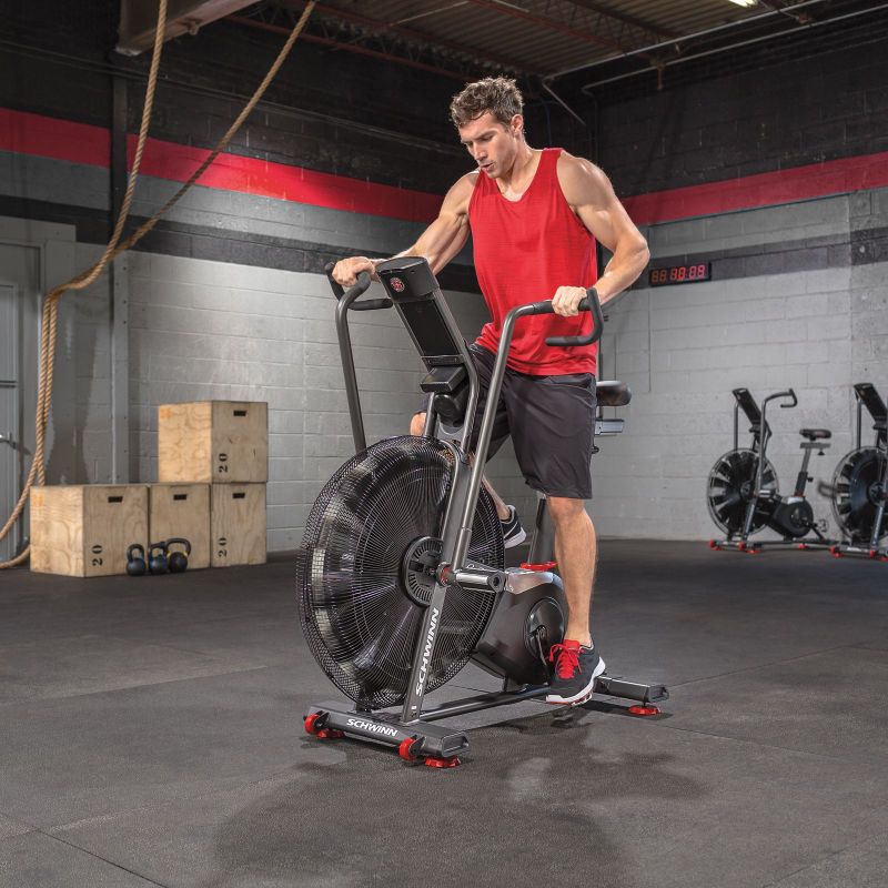 Schwinn Airdyne AD8 Air Bike fekete edzőfelszerelés 100475
