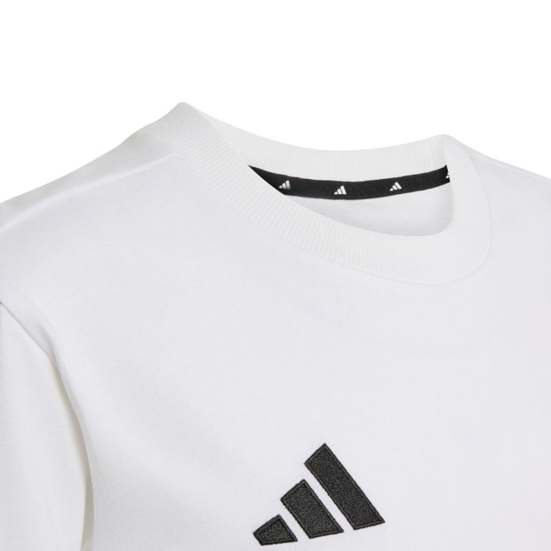 Adidas Juventus Turin kids' T-shirt white and fekete póló