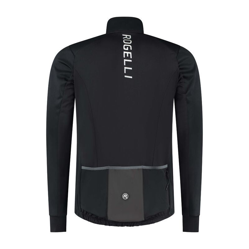 Rogelli RADIUS winter 2XL fekete dzseki