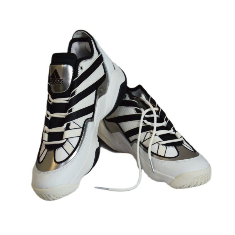 Adidas Top Ten 2010 Men's Basketball White Black - HR0099 fekete kosárlabdacipő