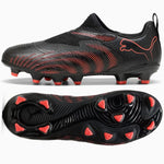 Puma Future 9 MATCH LL Jr FG/AG fekete focicipő