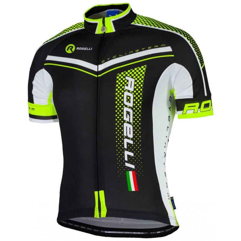 Rogelli GARA MOSTRO T-shirt black-fluorescent 4XL fekete póló