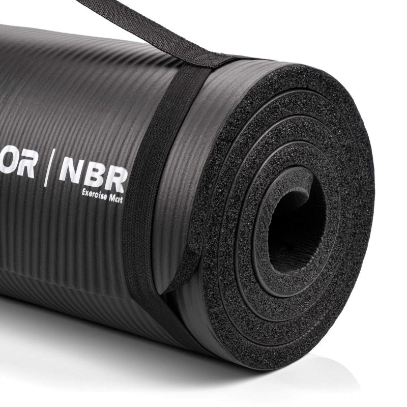 Meteor NBR exercise mat, .5 cm, rolled uniw jóga matrac 17855