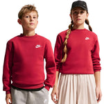 Nike Sportswear Club Fleece Kids' Sweatshirt piros nadrág FD3006608