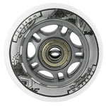 PU 72x24 82A WHITE (4 pcs.) + ABEC-7 (8 pcs.) NILS EXTREME SET