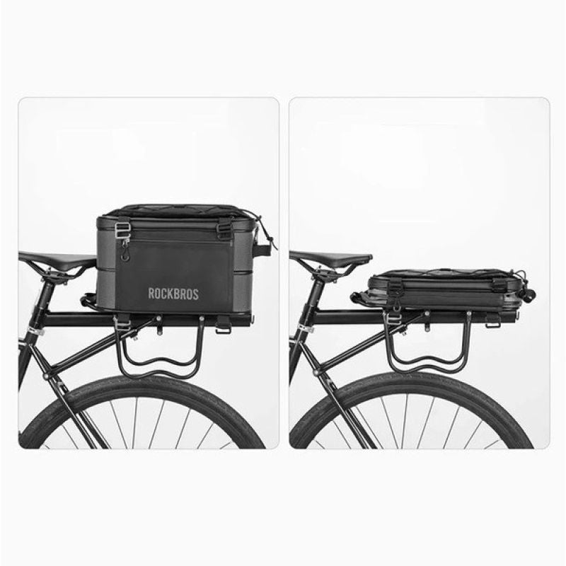 Rockbros trunk bag 15-30 l foldable fekete kiegészítő SI30140093001