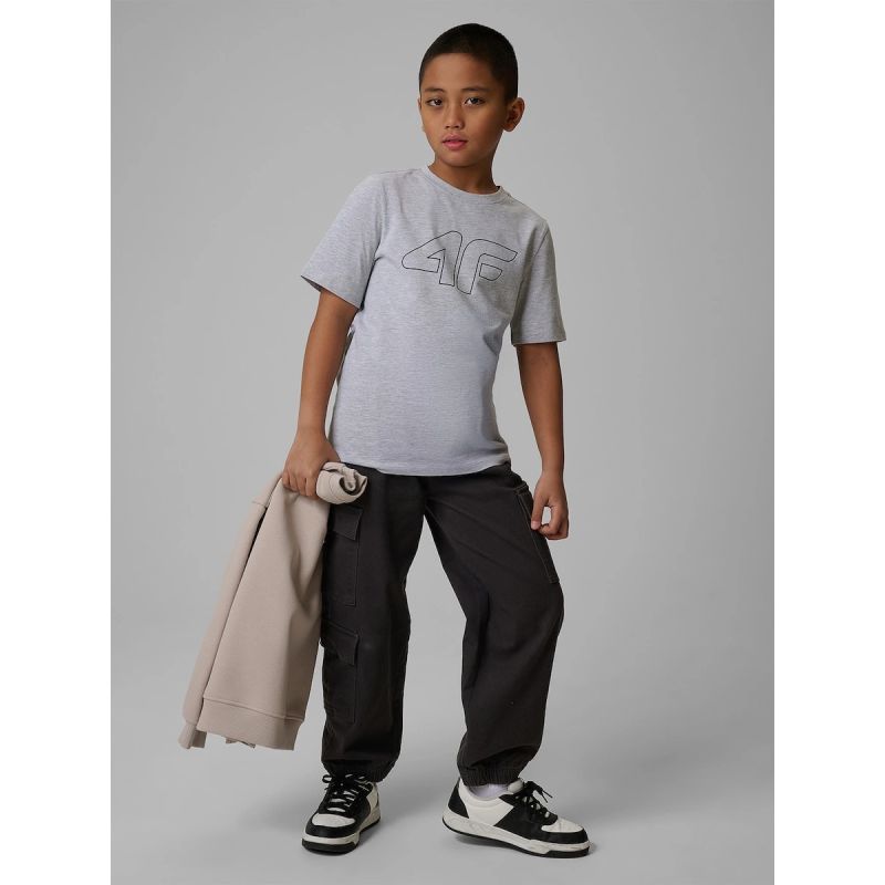 4F Boy's regular printed T-shirt clothing