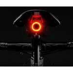 Rockbros Q5 Rear Bike Light with Intelligent Stop System - fekete lights, tourist equipment