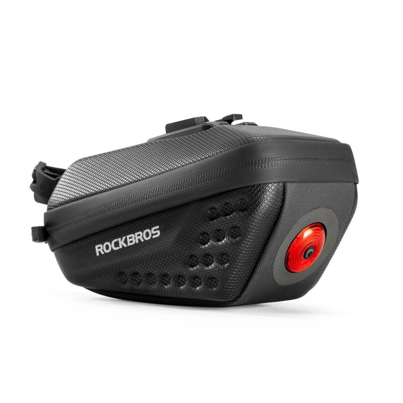 Rockbros C59 Hard Shell Saddle with Light - Black fekete táska 304004-211953