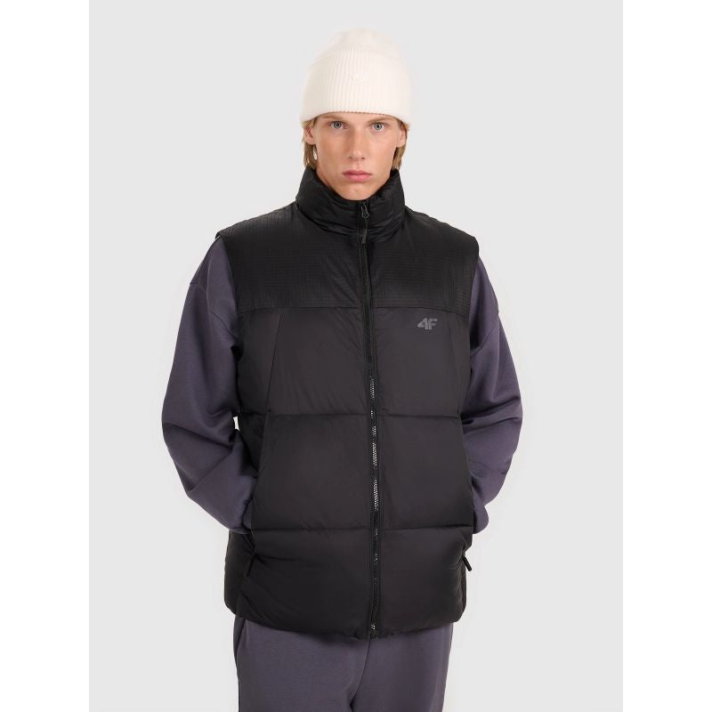 4f Men's down vest with synthetic filling 4FWAW25TVJAM229-20S Kiegészítő
