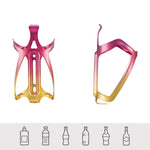 Rockbros RKL02 Aluminum Bottle Cage - Red and Gold czerwony || żółty training equipment