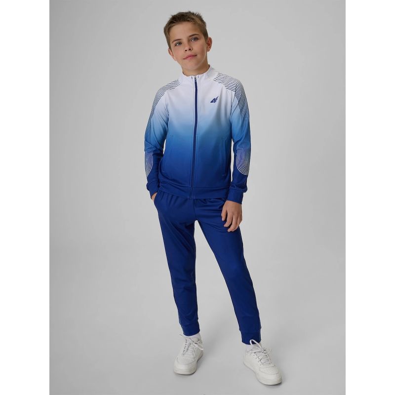 4F Regular sports sweatshirt without hood for boys 158/164 ruházat 4FJRSS26TFSWM1043-90A