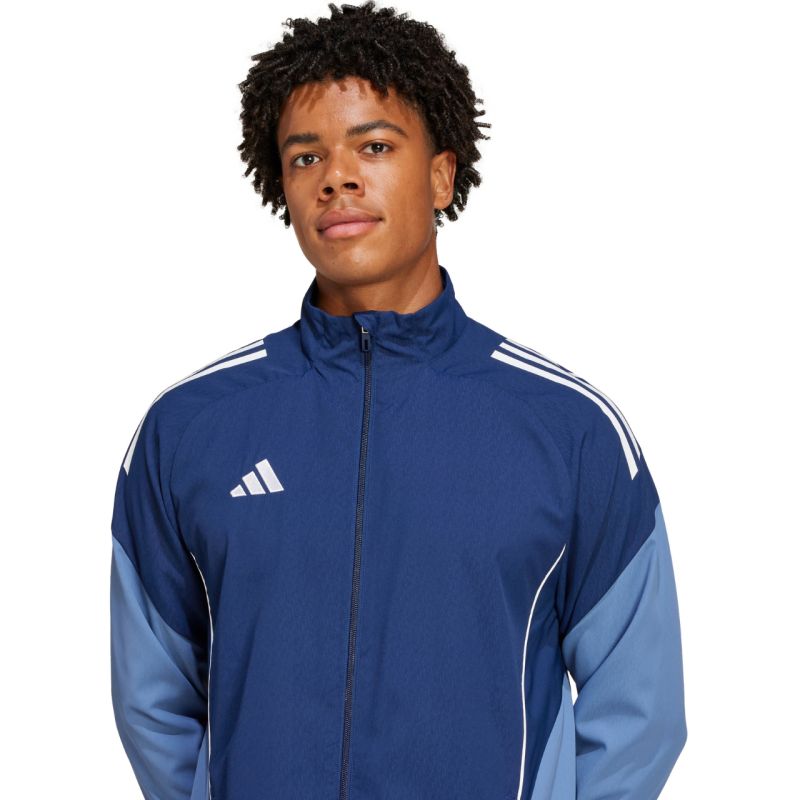 Men's adidas Tiro 25 Competition Presentation sweatshirt navy JI6564 kék pulóver