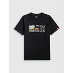 4F Men's regular printed T-shirt póló 4FRSS26TTSHM3810-20S