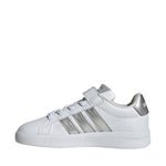 Adidas Grand Court 3.0 Kids' White and ezüst cipő