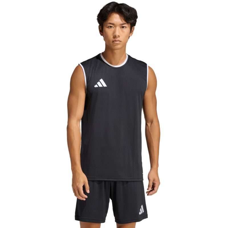 Adidas Men's Entrada 26 Sleeveless Jersey Black fekete póló