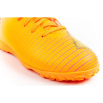 Puma Future 8 Play TT children's turf sports shoes, narancssárga cipő
