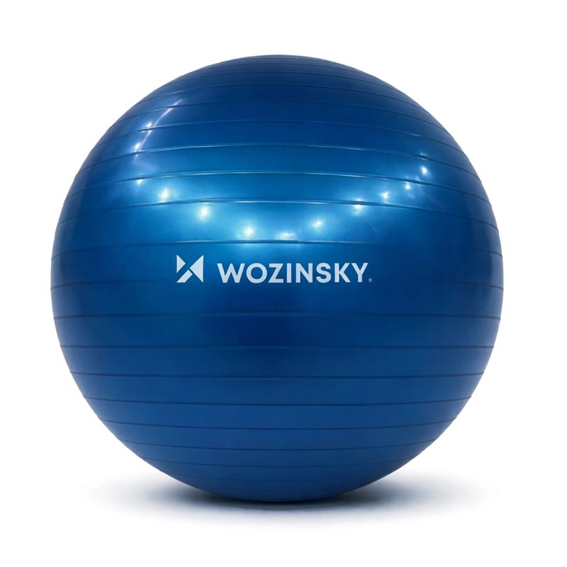 Wozinsky Exercise Ball, 65 cm, Blue jasnoniebieski labda 5907769300684-64269