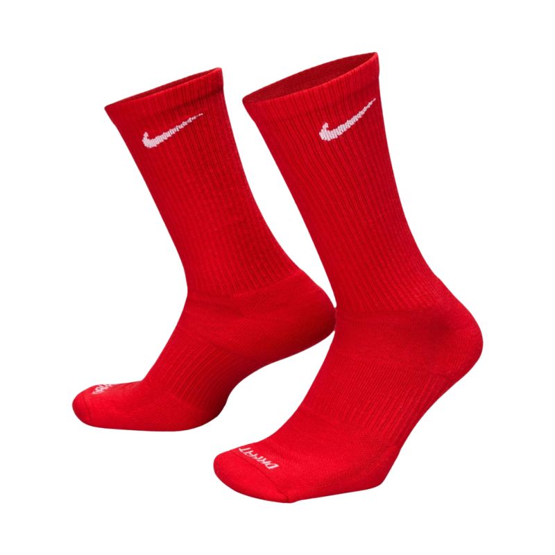 Nike Everyday Plus Cushioned Socks 3 Pairs Red, White, Navy SX6888 996 Ruházat