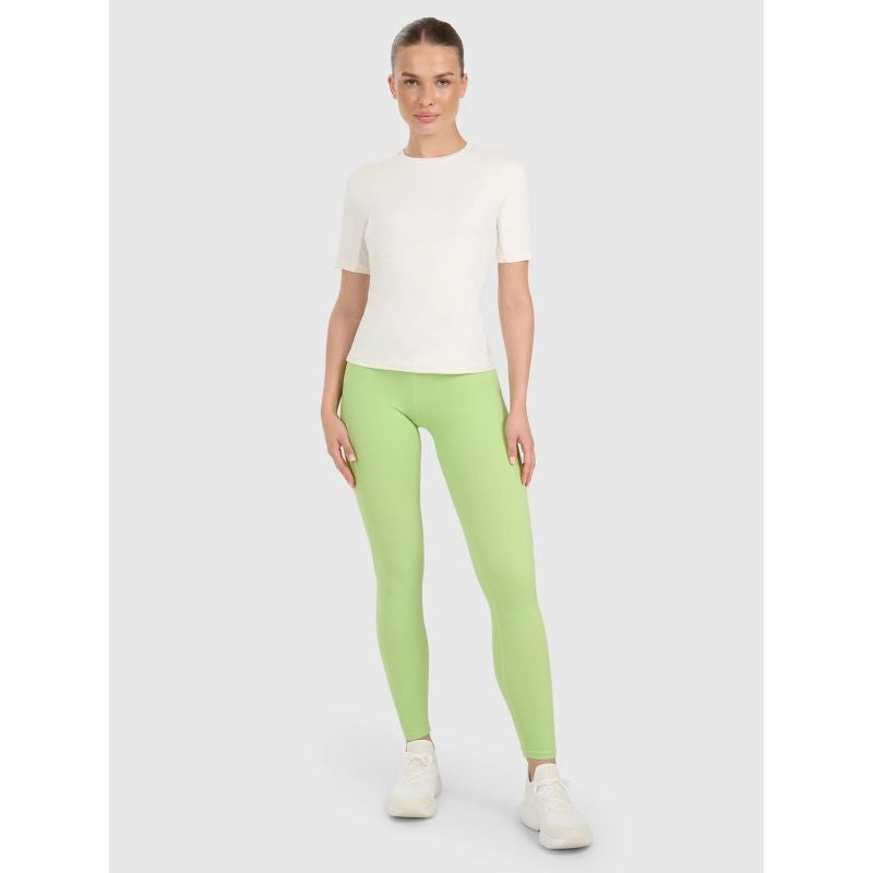 Women's quick-drying slim training T-shirt 4F 4FWAW25TFTSF1518-12S póló
