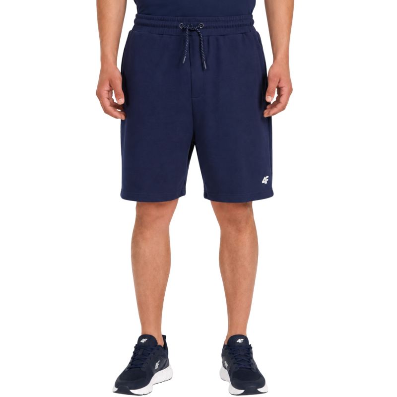 4F Men's CAS M0836 navy blue 31S sötétkék short 4FWMM00TSHOM083631S