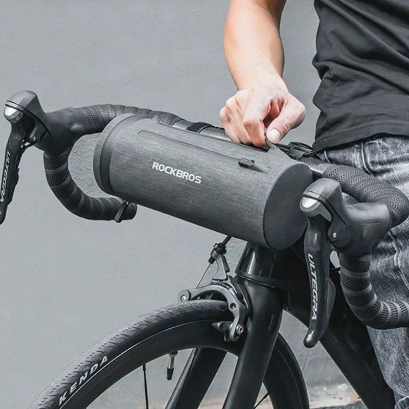 Rockbros AS-051 waterproof handlebar - black fekete táska