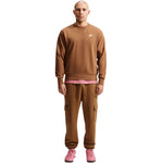Nike Club FT Men's Sweatshirt Light barna pulóver FN3888270