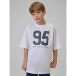 4F Boy's loose T-shirt with print 158/164 póló 4FJRSS26TTSHM3786-10S