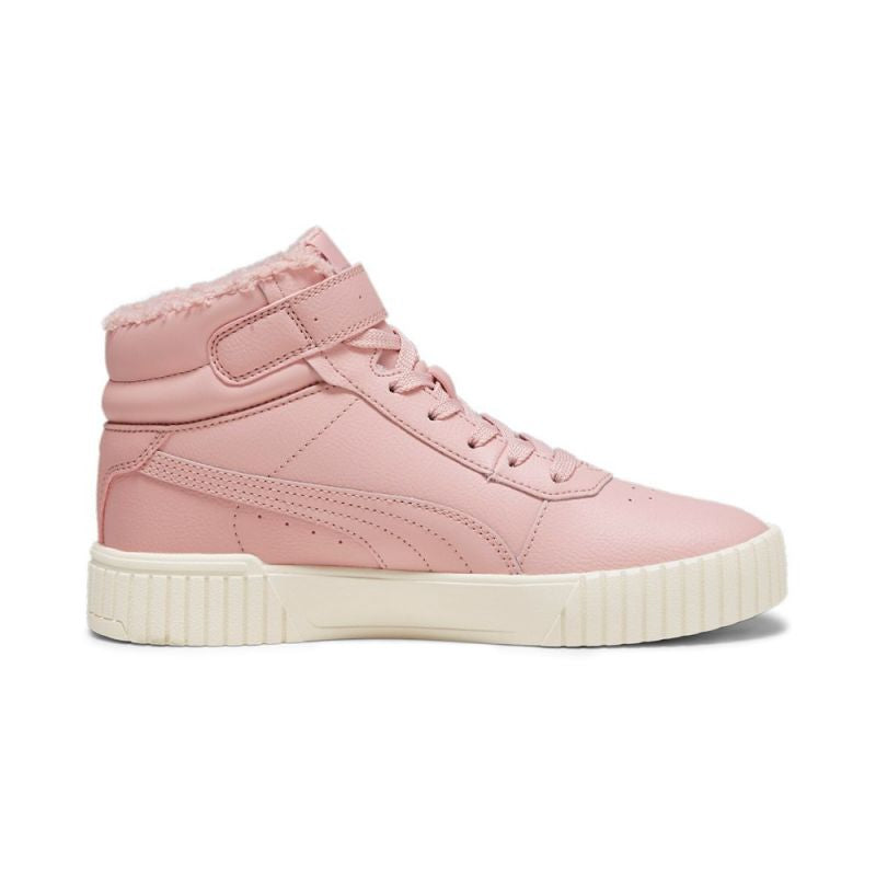 Puma CARINA 2.0 MID WTR women's winter shoes insulated sneakers made of eco-leather pink (385852-04) Cipő