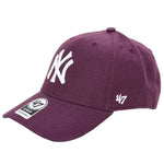 47 Brand New York Yankees MVP Cap lila hats, caps B-MVPSP17WBP-PJ