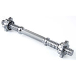 Enero Short Bar 35 Cm + Fit Clamps ø25.4 Mm bars, strength training equipment, training equipment