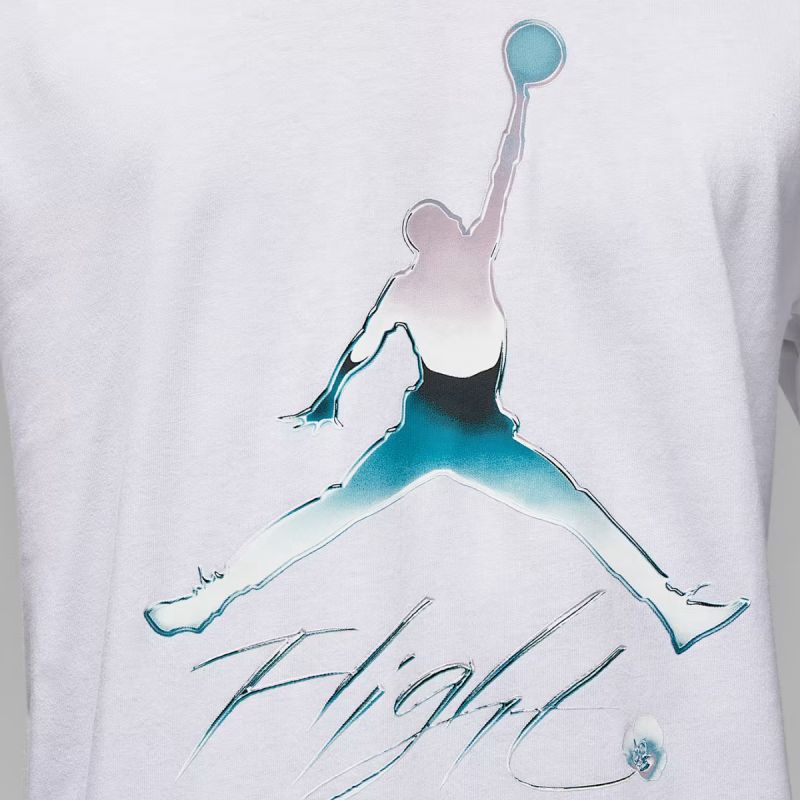 AIR Jordan Men's Graphic Crew Flight Tee white - fehér póló