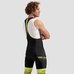 Rogelli GARA MOSTRO II black-fluorescent 5XL fekete short