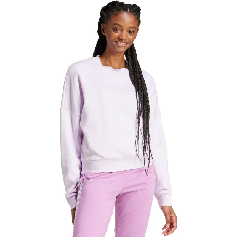adidas Essentials Small Logo Feel Cozy W sweatshirt JF8827 Pulóver