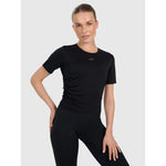 Women's quick-drying yoga and pilates top 4F 4FWAW25TFTSF1524-20S
