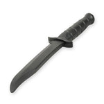 DBX Bushido Rubber training knife mock knife, black - fekete knives, pocket knives, training equipment