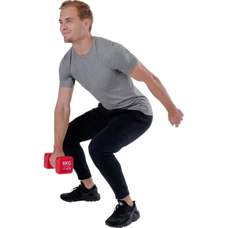 Pure 2 Improve NEOPRENE Dumbbell 8KG dumbbell, strength training equipment, training equipment