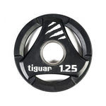 Tiguar PU Olympic plate 1.25 kg fekete kiegészítő TI-WTPU00125