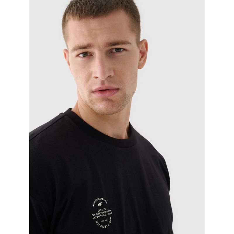 Smooth unisex oversize T-shirt 4F 4FRAW24TTSHU2672-20S póló