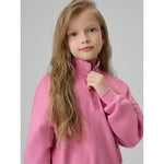 4F Regular sweatshirt without hood for girls kapucnis pulóver 4FJRSS26TSWSF2625-54S