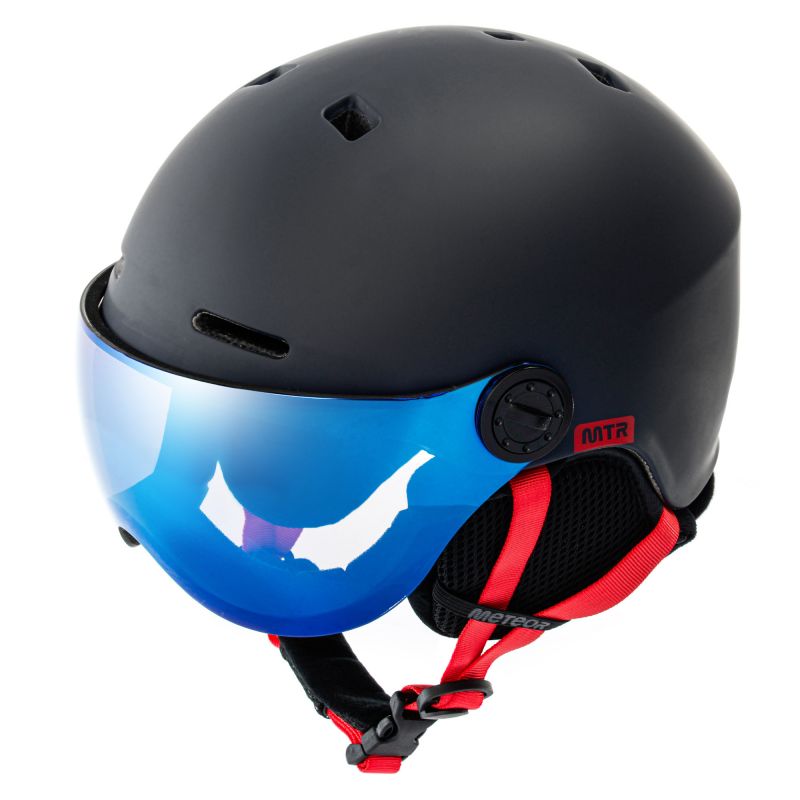 Meteor Falven Ski Helmet Navy Blue