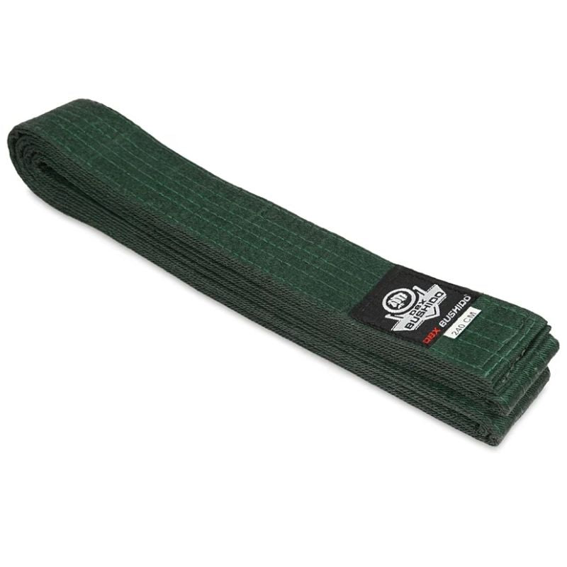 DBX Bushido Karate kimono belt - green zöld sachets, belts, bags