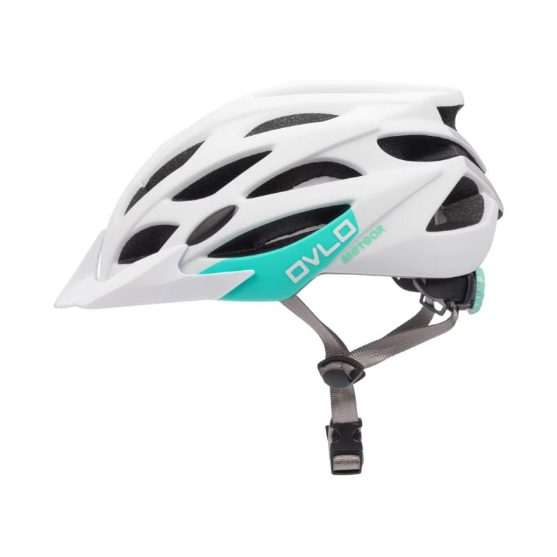 Meteor Ovlo M Bike Helmet 55-58 cm White- menta helmets