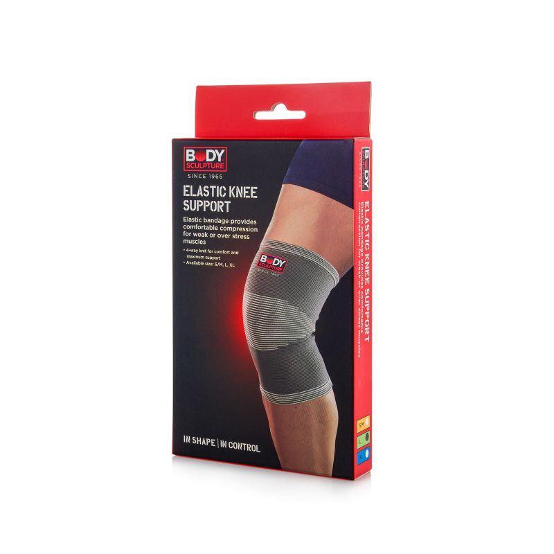 Body Sculpture Knee Support with Elastic Band BNS 003L fehér karszalag BNS003L