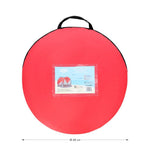 NILS CAMP NC3142 Self-Placing Beach Tent Red-Gray